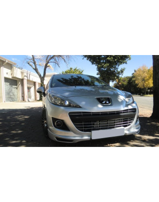 Splitter / sottoparaurti anteriore Peugeot 207 restyling (2009-2012) (Cod. C-C-L-CSP1104)