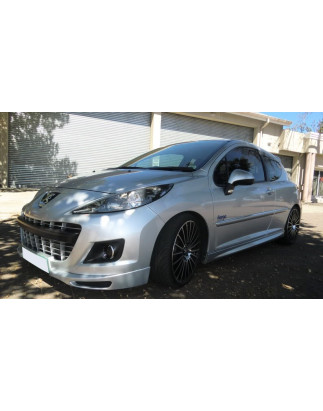 Splitter / sottoparaurti anteriore Peugeot 207 restyling (2009-2012) (Cod. C-C-L-CSP1104)