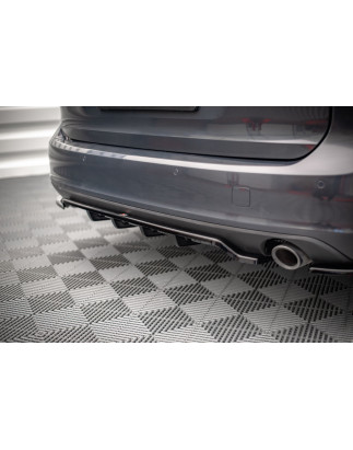 Splitter posteriore (con barre verticali) V.1 Volvo V90 Mk2 (Cod. M-VO-V90-2-RD1G+RSD1G)