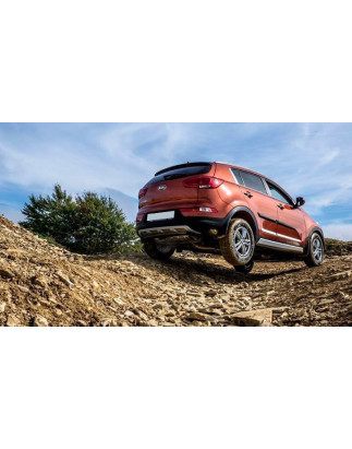 Piastre protettive anteriori e posteriori Kia Sportage dal 2010 (Cod. C-C-L-CSP1131)