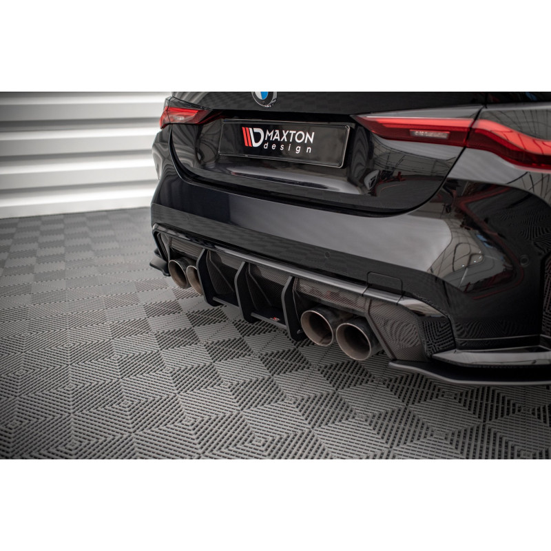 DIFFUSORE POSTERIORE street pro BMW M4 G82 (Cod. M-BM4G82MCNC-RS1B)