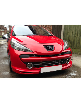 Splitter / sottoparaurti anteriore Peugeot 207 (2006-2009) (Cod. C-C-L-CSP1138)