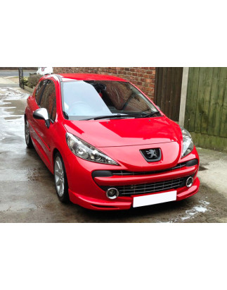 Splitter / sottoparaurti anteriore Peugeot 207 (2006-2009) (Cod. C-C-L-CSP1138)