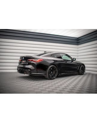 Splitters posteriori laterali Street Pro BMW M4 G82 (Cod. M-BM4G82MCNC-RSD1B)