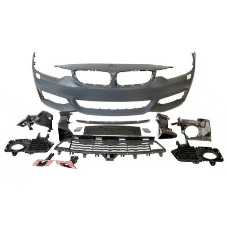 Paraurti Anteriore BMW F32 F33 F36 Look M-Tech ABS (Cod. E-TCBF321)