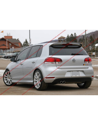Spoiler posteriore Volkswagen Golf MK6 VI (Cod. C-C-L-CSP1160)