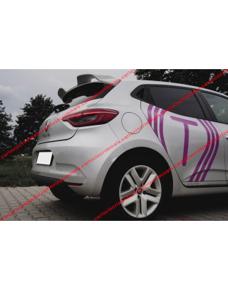 Spoiler posteriore Renault Clio MK5 stile Cup per modelli standard dal 2019 (Cod. C-C-L-CSP1161)