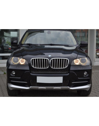 Splitter / sottoparaurti anteriore BMW X5 E70 (2007-2010) stile Aerodinamico (Cod. C-C-L-CSP1163)