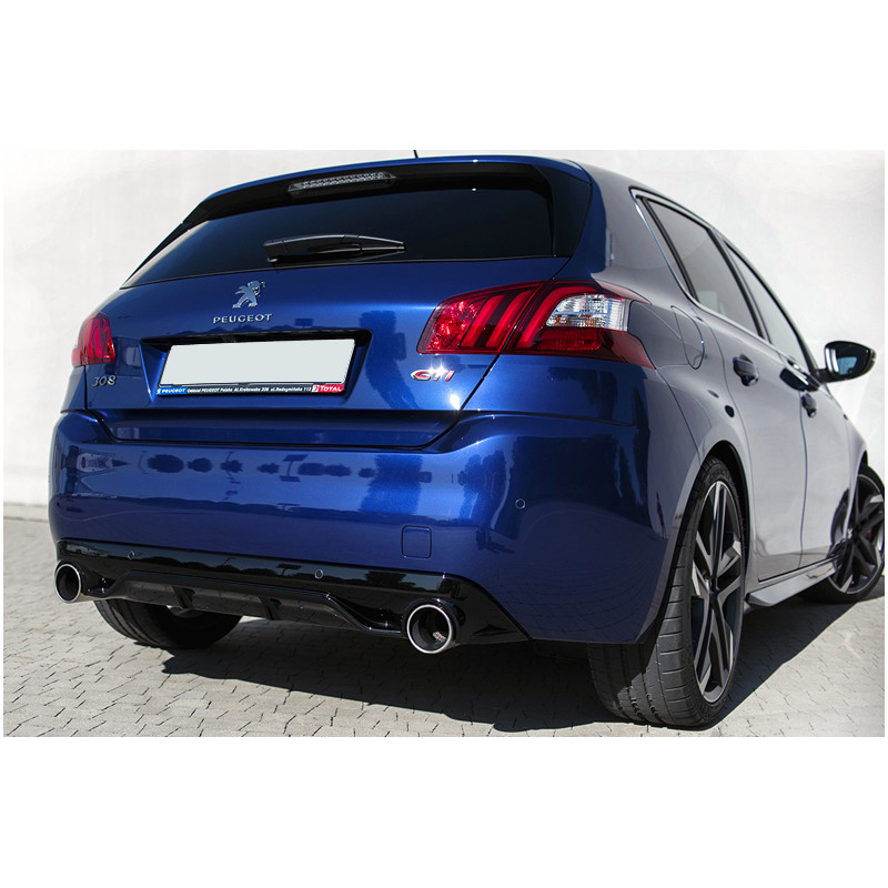 Spoiler posteriore sottoparaurti / diffusore posteriore paraurti posteriore Peugeot 308 MK2 stile GT