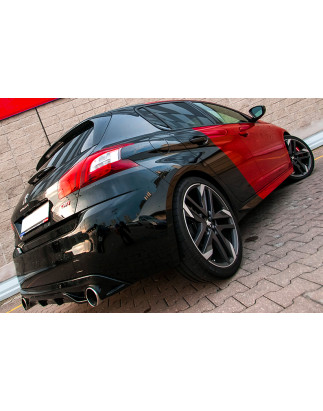 Spoiler posteriore sottoparaurti / diffusore posteriore paraurti posteriore Peugeot 308 MK2 stile GT