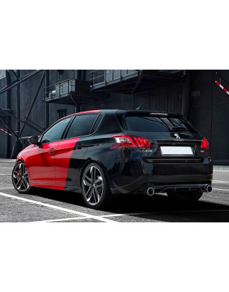 Spoiler posteriore sottoparaurti / diffusore posteriore paraurti posteriore Peugeot 308 MK2 stile GT