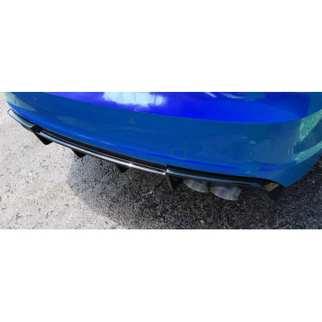Diffusore posteriore Audi A3 8V berlina / Cabrio S-Line (2013-2016) per quad (Cod. C-C-L-CSP1167)