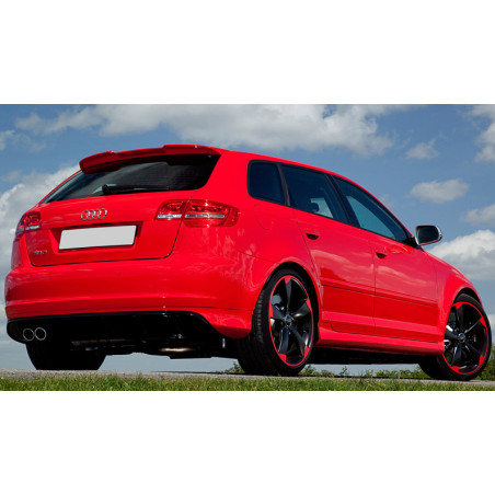Spoiler posteriore Audi A3 8P Sportback stile RS3 (2005-2012) (Cod. C-C-L-CSP1168)