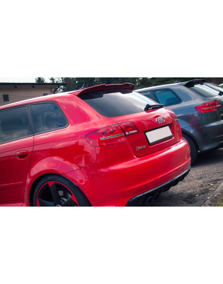 Spoiler posteriore Audi A3 8P Sportback stile RS3 (2005-2012) (Cod. C-C-L-CSP1168)