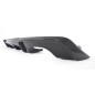 Diffusore posteriore Audi A3 8V stile RS3 per paraurti standard (2012-2016, non compatibile con vers