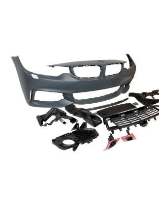 Paraurti Anteriore BMW F32 F33 F36 Look M-Tech ABS (Cod. E-TCBF321)