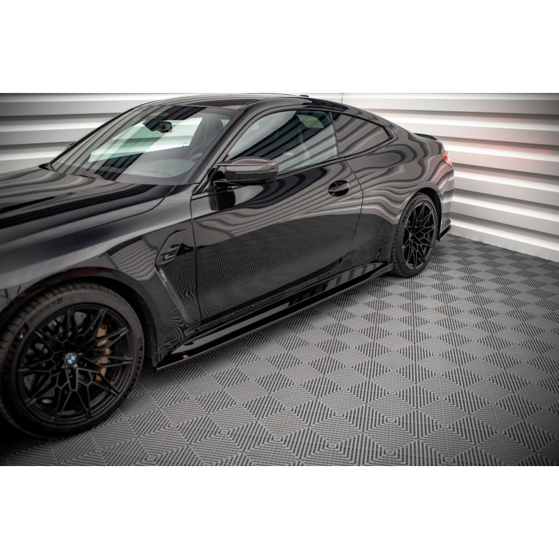 Diffusori minigonne V.1 BMW M4 G82 / G82 Facelift (Cod. M-BM-4-G82-M-SD1G)
