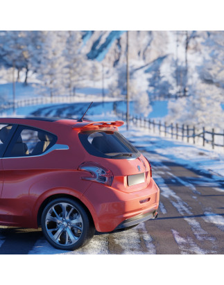 Spoiler posteriore Peugeot 208 2012-2019 (Cod. C-C-L-CSP1183)