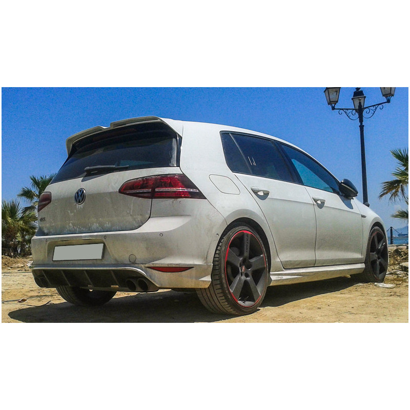 Spoiler posteriore Volkswagen Golf 7 GTI E GTD (Cod. C-C-L-CSP1184)