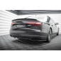 Splitter posteriore (con barre verticali) Audi A8 D4 Facelift (Cod. M-AU-A8-D4F-RD1G+RD2G)