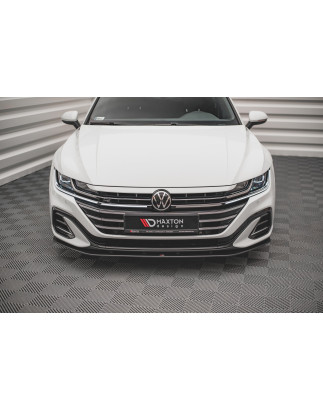 SPLITTER ANTERIORE street pro Volkswagen Arteon R-Line Mk1 Facelift (Cod. M-VWAR1FRLINECNC-FD1B)