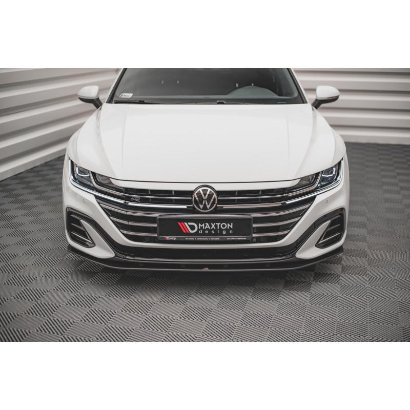 SPLITTER ANTERIORE street pro Volkswagen Arteon R-Line Mk1 Facelift (Cod. M-VWAR1FRLINECNC-FD1B)