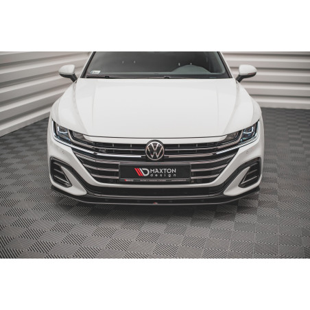 SPLITTER ANTERIORE street pro Volkswagen Arteon R-Line Mk1 Facelift (Cod. M-VWAR1FRLINECNC-FD1B)