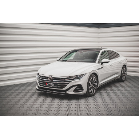 SPLITTER ANTERIORE street pro Volkswagen Arteon R-Line Mk1 Facelift (Cod. M-VWAR1FRLINECNC-FD1B)