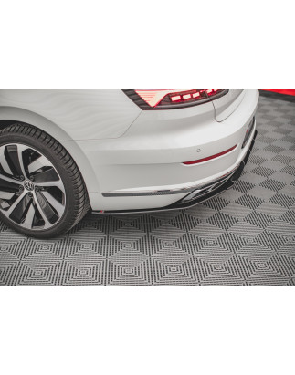 Splitters posteriori laterali Volkswagen Arteon R-Line Mk1 Facelift (Cod. M-VWAR1FRLINECNC-RSD1B)