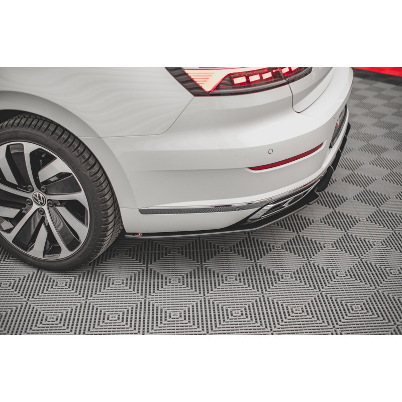 Splitters posteriori laterali Volkswagen Arteon R-Line Mk1 Facelift (Cod. M-VWAR1FRLINECNC-RSD1B)