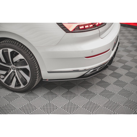 Splitters posteriori laterali Volkswagen Arteon R-Line Mk1 Facelift (Cod. M-VWAR1FRLINECNC-RSD1B)
