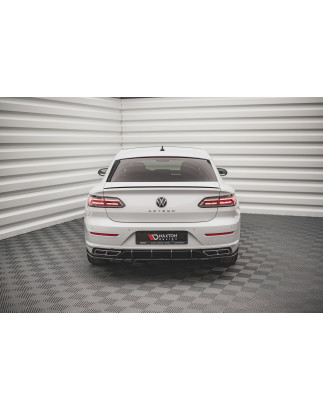 Splitters posteriori laterali Volkswagen Arteon R-Line Mk1 Facelift (Cod. M-VWAR1FRLINECNC-RSD1B)