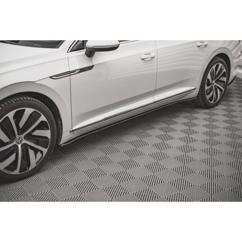Diffusori minigonne  V.1 Volkswagen Arteon R/ R-Line Mk1 Facelift (Cod. M-VWAR1FRLINECNC-SD1B)