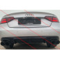 Diffusore posteriore Audi A5 Coupé 2012-2016 (per paraurti standard) (Cod. C-C-L-CSP1209)