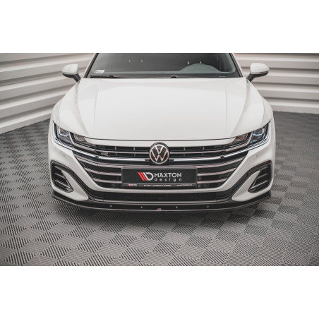 SPLITTER ANTERIORE V.2 Volkswagen Arteon R-Line berlina / Shooting Brake Mk1 Facelift (Cod. M-VW-AR-