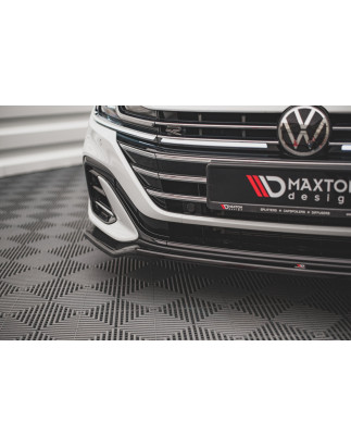 SPLITTER ANTERIORE V.3 Volkswagen Arteon R-Line berlina / Shooting Brake Mk1 Facelift (Cod. M-VW-AR-