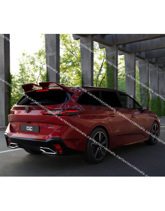Spoiler posteriore Peugeot 308 SW III station wagon dal 2021 (Cod. C-C-L-CSP1226)