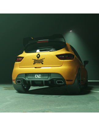 Estensioni per diffusore posteriore originale Renault Clio 4 RS (Cod. C-C-L-CSP1228)