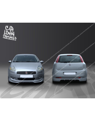 Sottoparaurti posteriore Fiat Grande Punto (Cod. C-C-L-CSP1230)