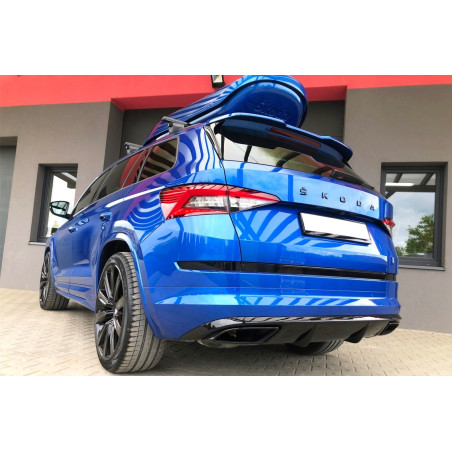 Sottoparaurti posteriore Skoda Kodiaq RS / Sportline (2016-2020) (Cod. C-C-L-CSP1242)