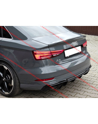 Diffusore posteriore Audi A3 8V S-Line berlina Cabrio sottoparaurti 2016-2020 (Cod. C-C-L-CSP1248)