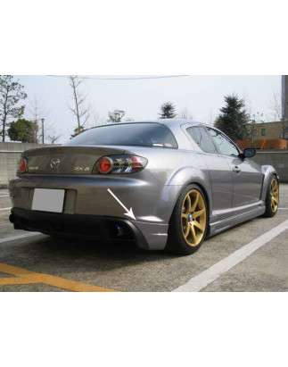 Sottoparaurti posteriore Mazda RX-8 (Cod. C-C-L-CSP1264)