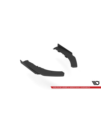 Splitters posteriori laterali  + Flaps BMW 4 M-Pack G22 / G23 / G22 Facelift (Cod. M-BM4G22MPACKCNC-