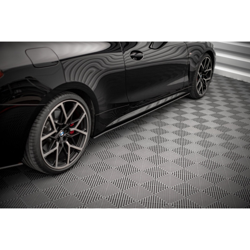 Diffusori minigonne street pro BMW 4 M-Pack / M440i G22 / G23 / G22 Facelift (Cod. M-BM4G22MPACKCNC-