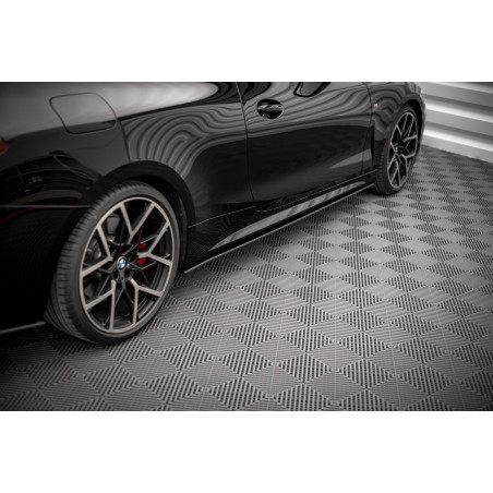 Diffusori minigonne street pro BMW 4 M-Pack / M440i G22 / G23 / G22 Facelift (Cod. M-BM4G22MPACKCNC-