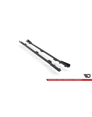 Diffusori minigonne +Flaps BMW 4 M-Pack / M440i G22 / G23 / G22 Facelift (Cod. M-BM4G22MPACKCNC-SD1B