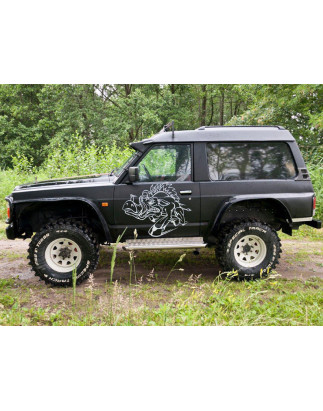 Deflettore superiore parabrezza Nissan Patrol GR GQ (Y60) (Cod. C-C-L-CSP1279)