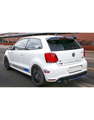 Spoiler posteriore Volkswagen Polo 5 6R (2009-2017) stile Polo R WRC (Cod. C-C-L-CSP1281)