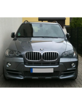 Sottoparaurti anteriore BMW X5 E70 (2007-2010) stile Aero (Cod. C-C-L-CSP1282)