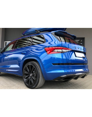 Diffusore posteriore Skoda Kodiaq RS / Sportline (2016-2020) (Cod. C-C-L-CSP1283)